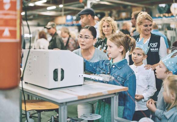 WAAK Kabelassemblage opendeurdag WAAK cable assembly open day