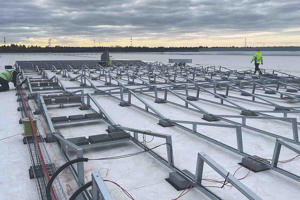 WAAK ExtraPower installation of solar panels