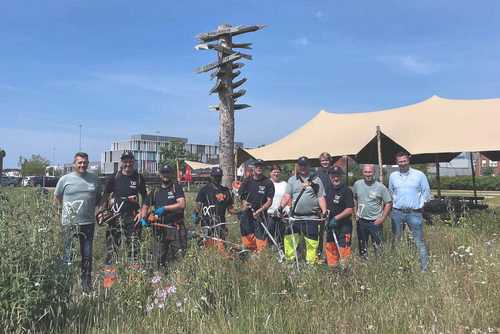 WAAK Groendienst doet groenonderhoud TVH