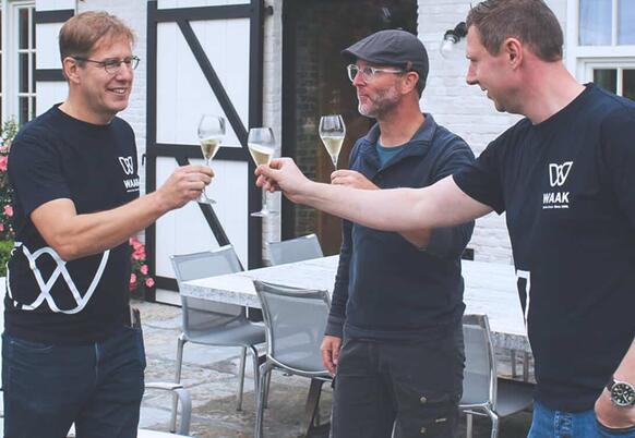 15 jaar samenwerking WAAK Groendienst en VYNCKE