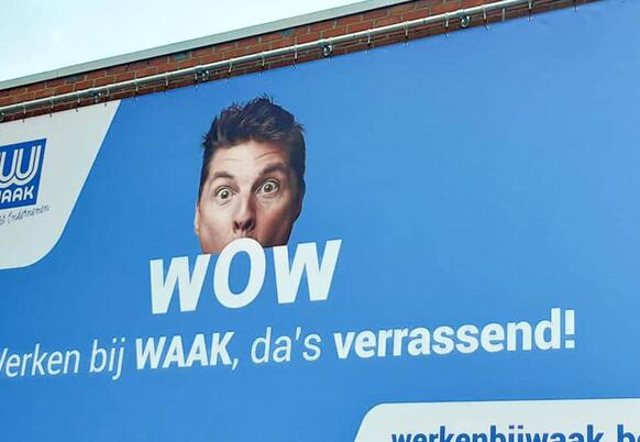 WAAK WOW campagne